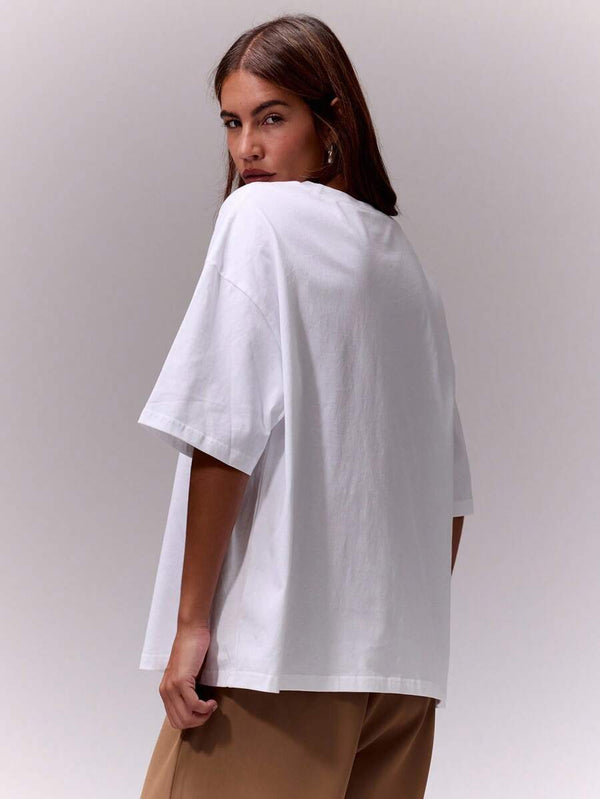 Oversized Crew Neck T-Shirt
