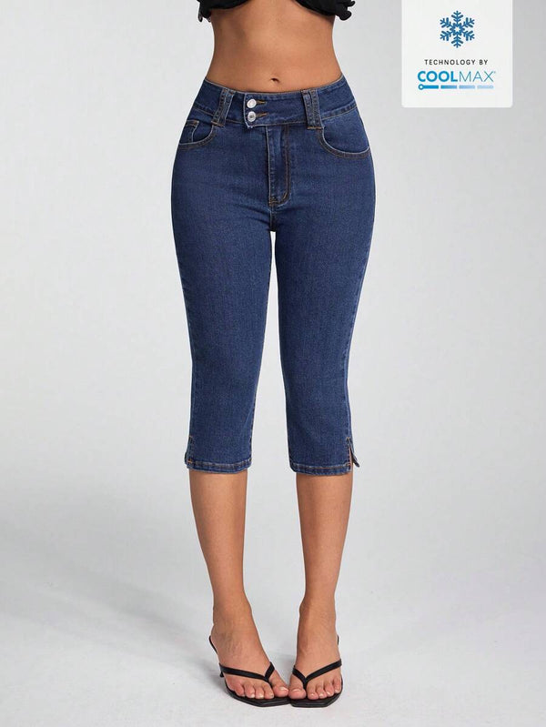 Capri Denim Pants