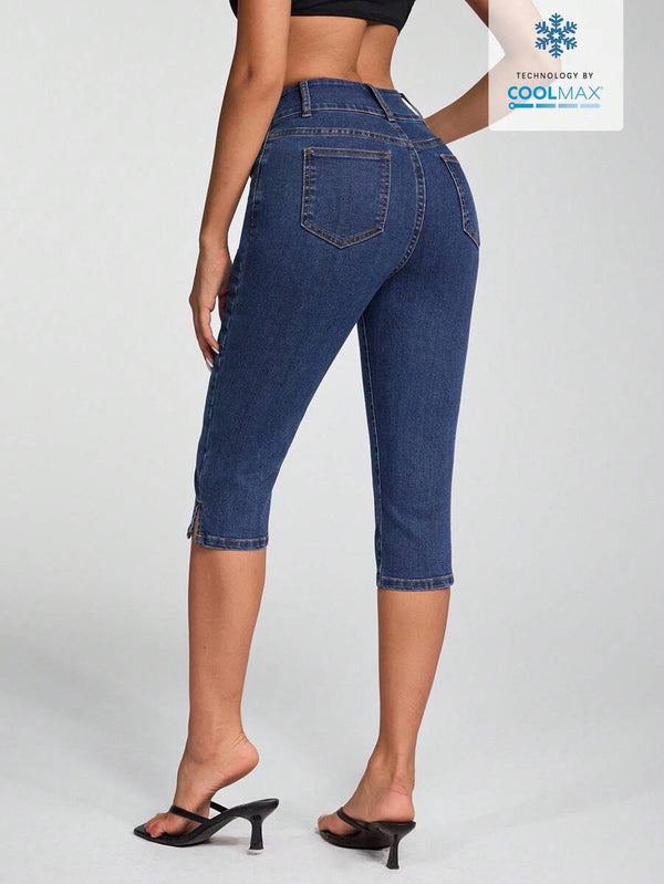 Capri Denim Pants