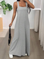 Asymmetric Sleeveless Summer Dress - 5