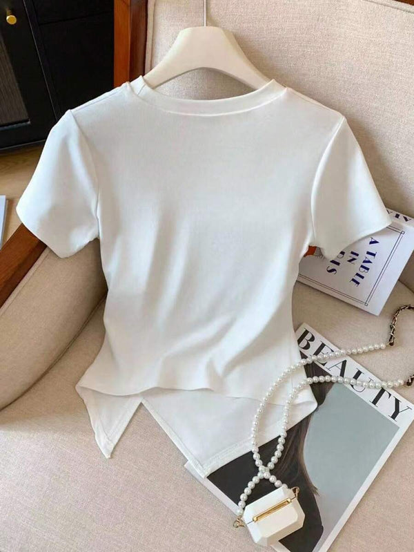 Asymmetrical Hem Top
