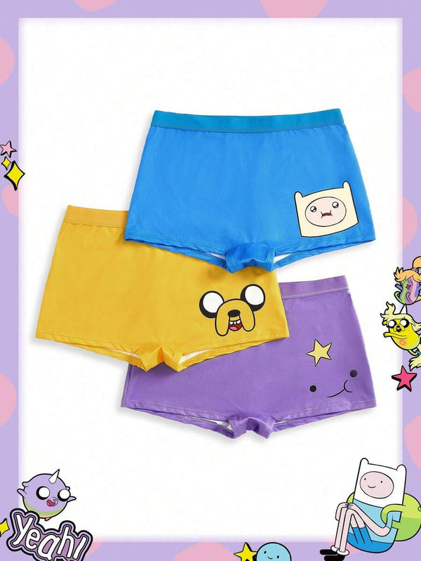 Adventure Time Colorblock Boyshorts