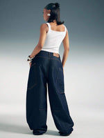 Barrel Baggy Denim Jeans - 3