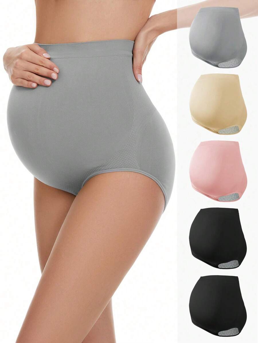 High-Waist Maternity Support Panties