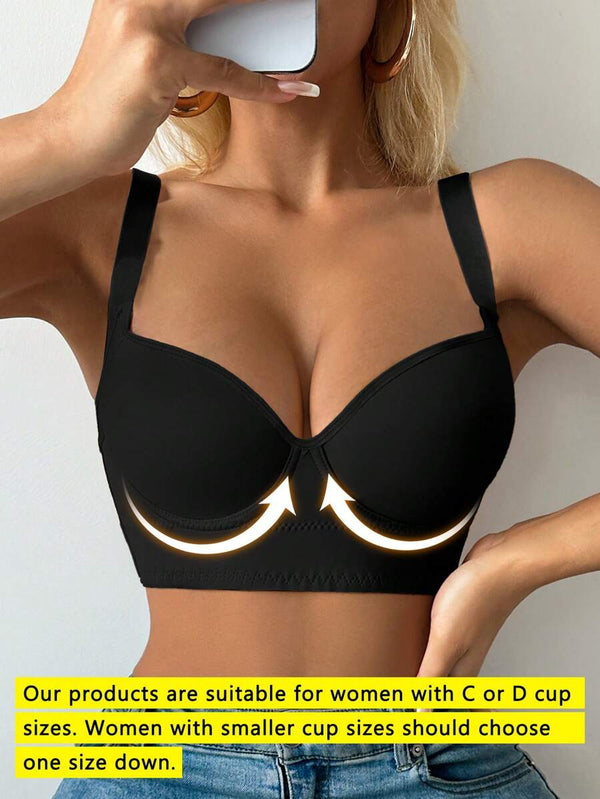 Seamless Push-Up Sports Bra