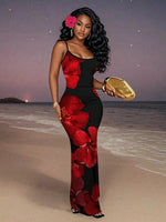 Floral Minimalist Chic Dress - 1