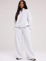 Oversized Zip Sweatshirt - 3