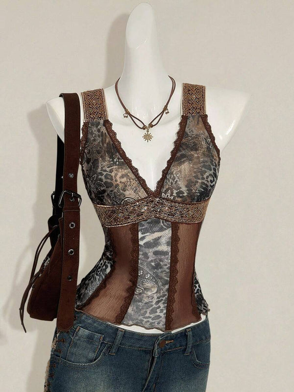 Vintage Bohemian Style Top