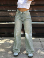 Boyfriend Loose Straight Leg Jeans - 4