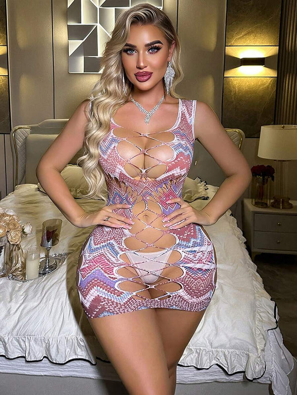 Siren Lace-Up Bodycon