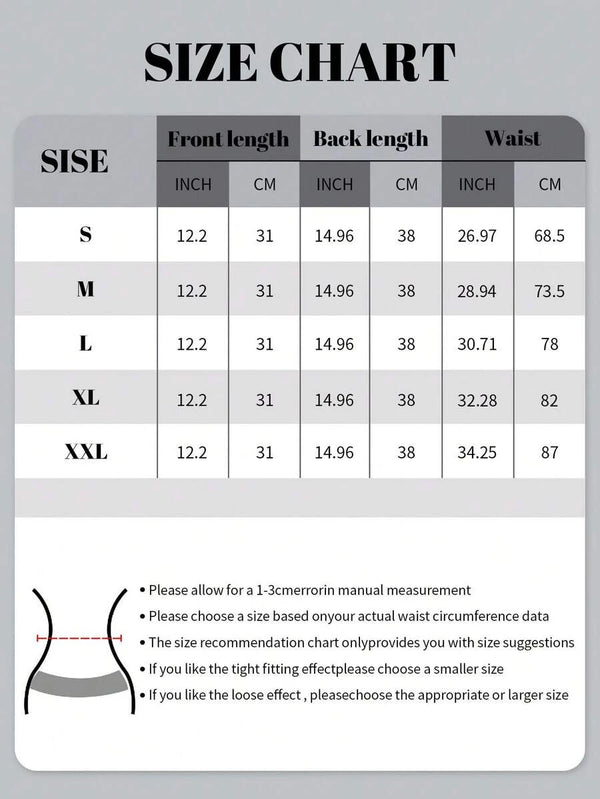 Double Tummy Control Waist Trainer