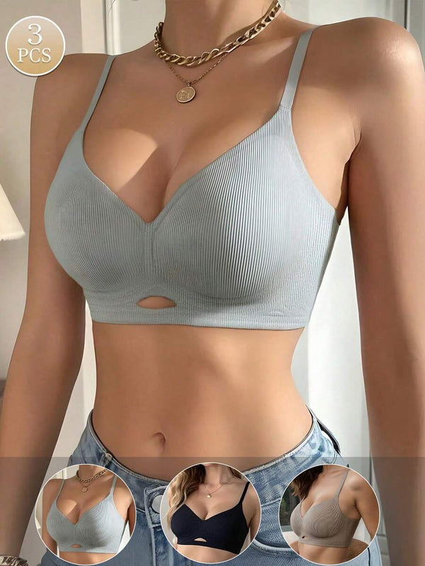 Casual Push-Up Bra Set