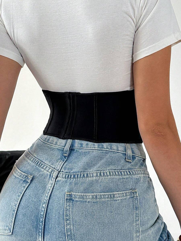 Black Corset Waist Belt