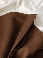 2-in-1 Patchwork Long Sleeve Work Shirt - 4