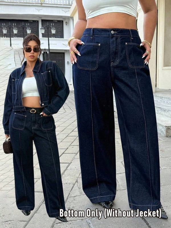 Plus Size Baggy Jeans
