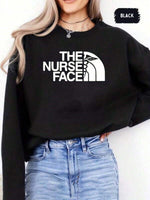 "The Nurse Face" Sweatshirt - 1