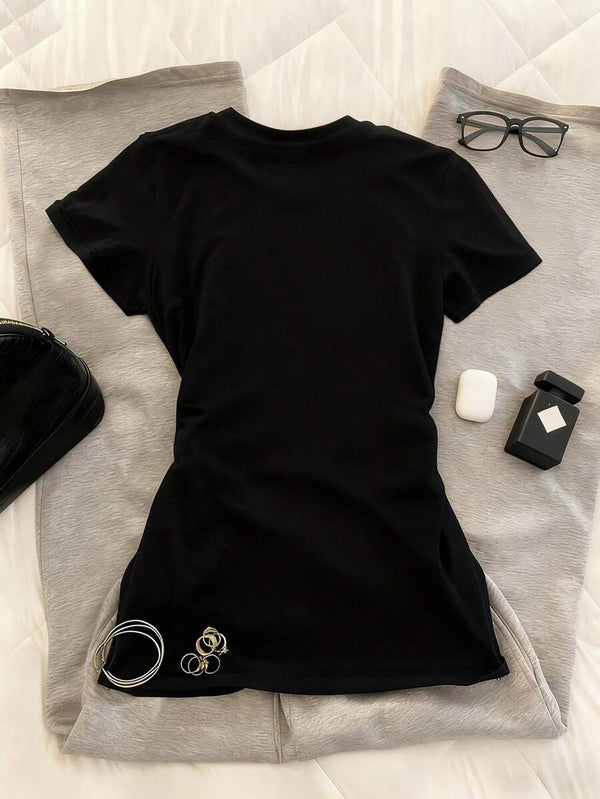 Fitted Short Sleeve T-Shirt