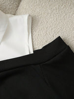 2-in-1 Off-Shoulder Ribbed Knit Top - 4