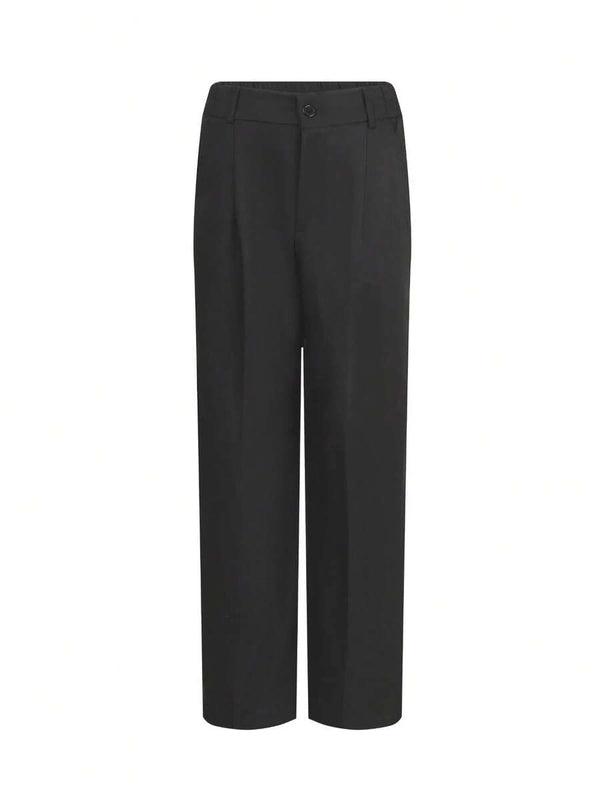 High Waist Straight Loose Pants