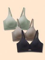 Casual Push-Up Bra Set - 3