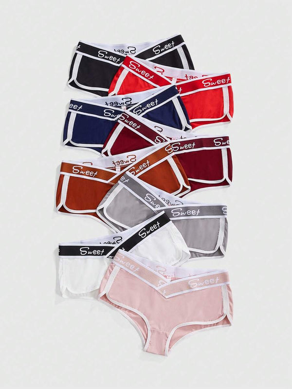 Comfortable Ribbed Boxer Brief Set