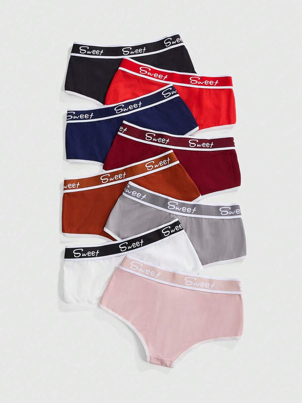 Comfortable Ribbed Boxer Brief Set