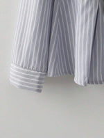 2 in 1 Contrast Ruffle Button Front Shirt - 3