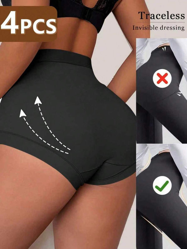 High-Waist Seamless Underwear