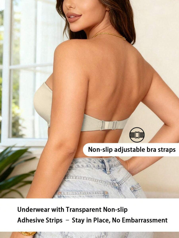 Seamless Strapless Bra
