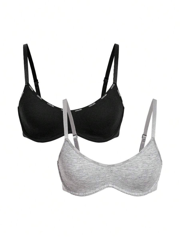 Minimalist Wireless Bra Set