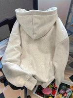 Bow Print Casual Hoodie - 2