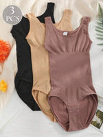 Seamless Shapewear Bodysuit - 1