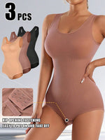 Seamless Shapewear Bodysuit - 3
