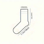 White Heart Embroidered Ankle Socks - 2