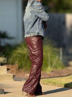 Denim Jacket with Shoulder Pads - 4