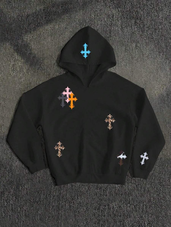 Printed Loose Sweatshirt