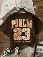 Psalm 23 Graphic Short Sleeve T-Shirt - 3