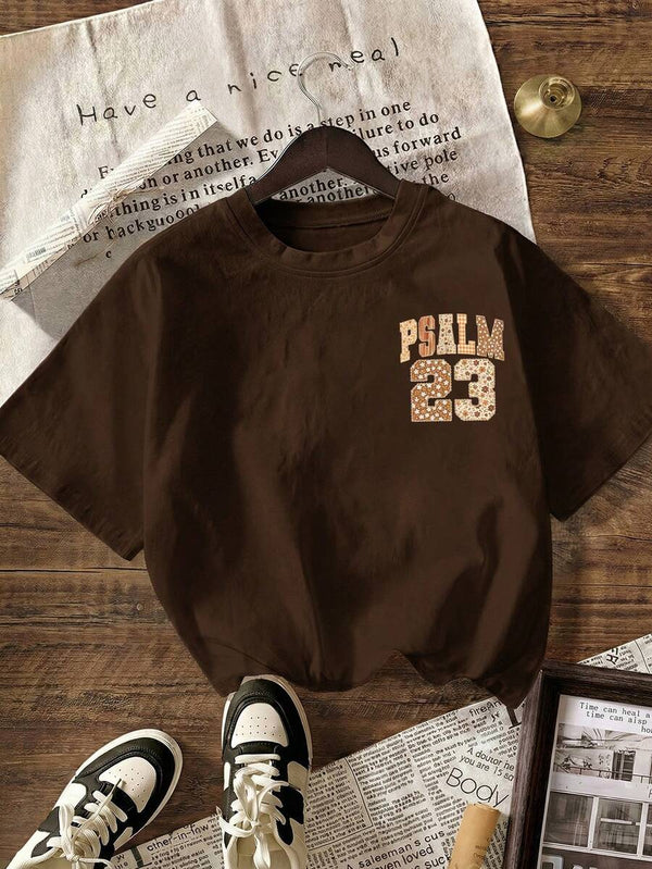 Psalm 23 Graphic Short Sleeve T-Shirt