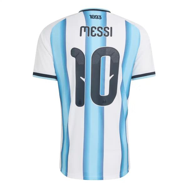 Argentina Messi Authentic Men's Jersey