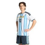 Argentina Messi Authentic Men's Jersey - 3