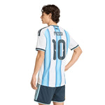 Argentina Messi Authentic Men's Jersey - 4
